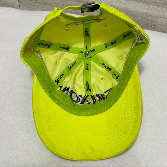 Srixon Z-Star Tour Yellow Golf Hat Adjustable Ball Cap - Picture 7 of 9